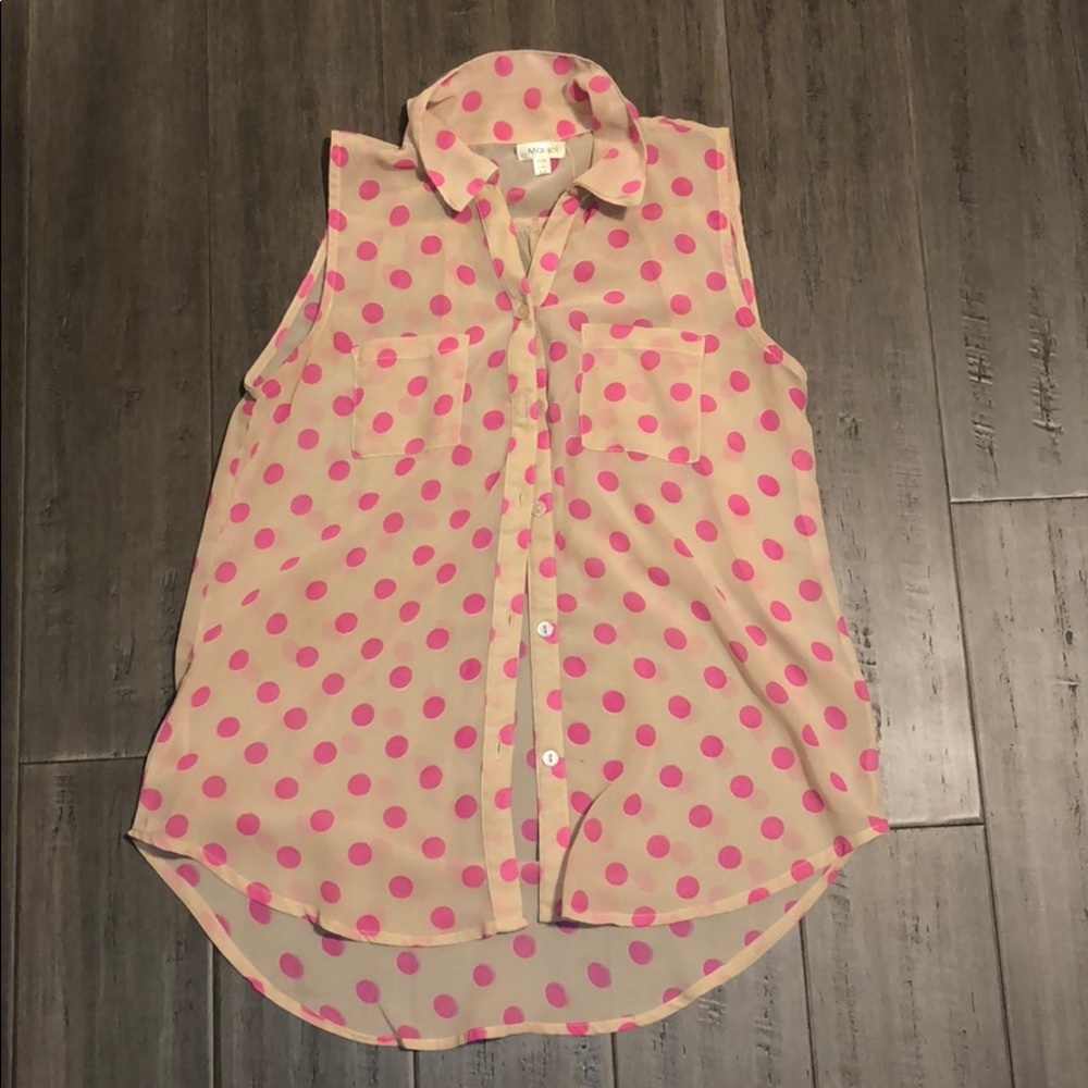 Women’s Marisol blouse tank top size medium